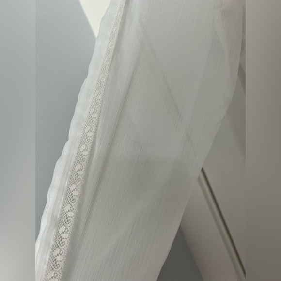 WHBM - Ecru Long Sleeve Tunic With Split Back - Picture 8 of 12